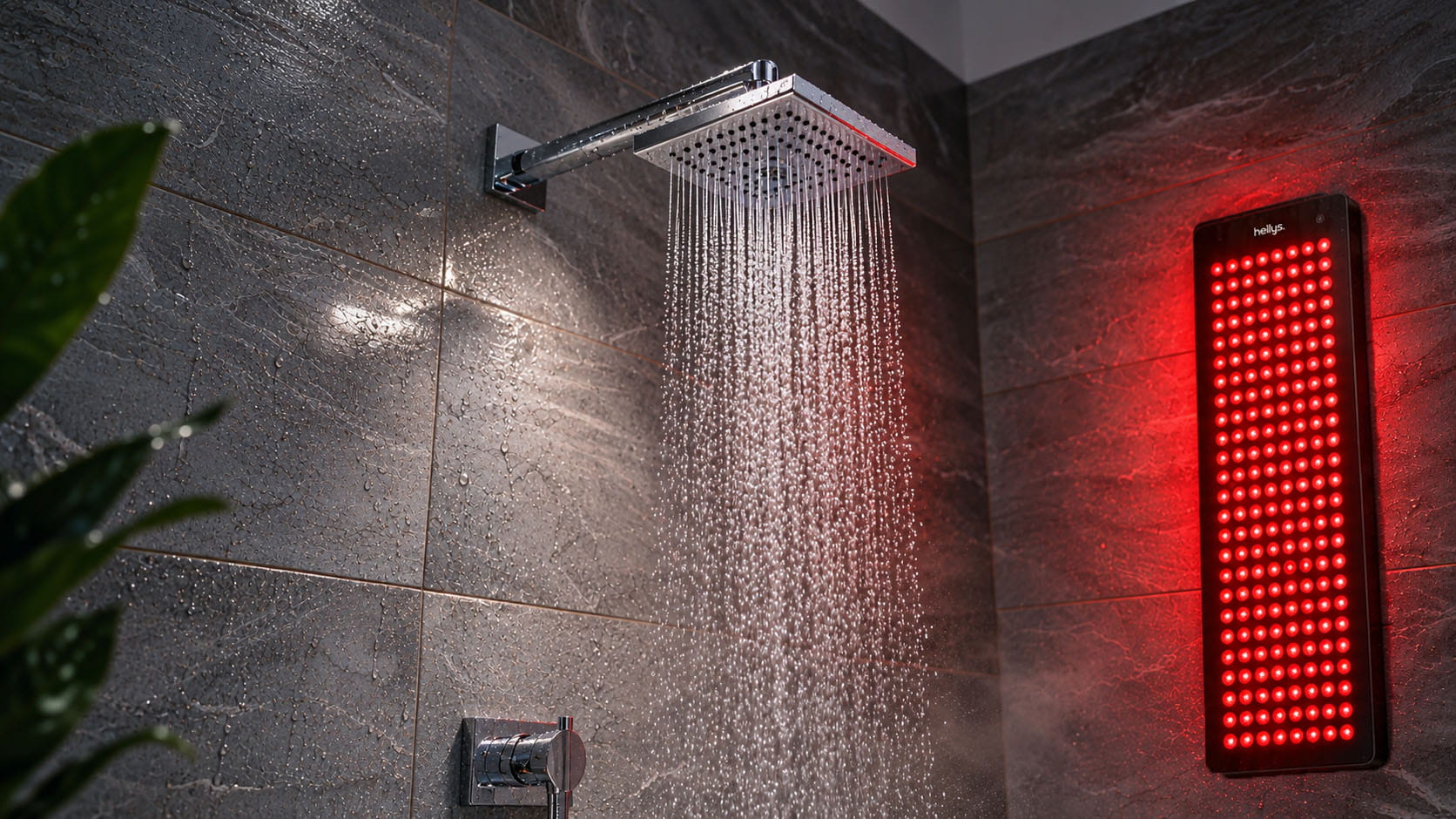 Anwendung in der Dusche